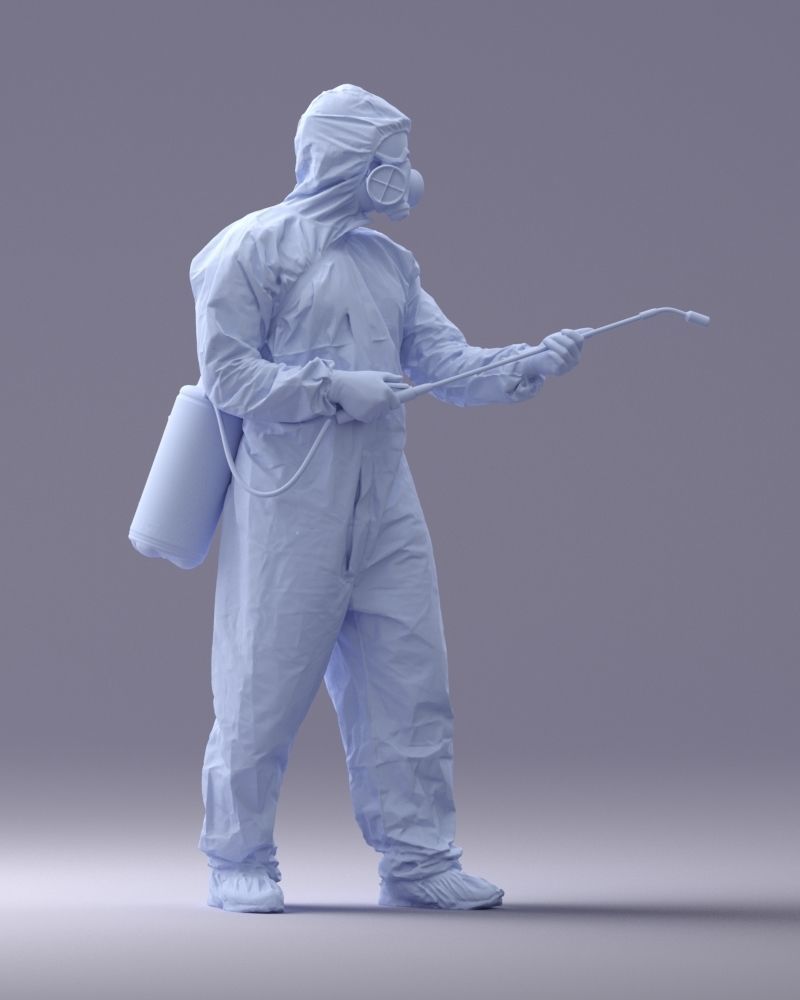 000342 Disinfector in Protective Suit 0329 3D model_12