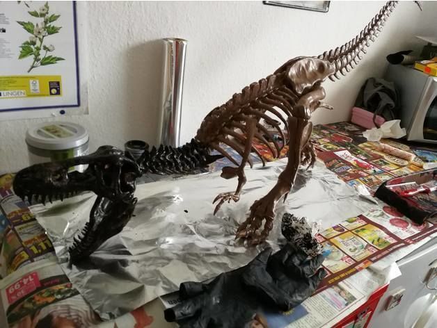 T-Rex Skeleton - Leo Burton 3D print model_8