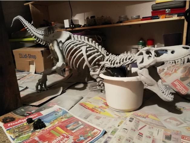 T-Rex Skeleton - Leo Burton 3D print model_5