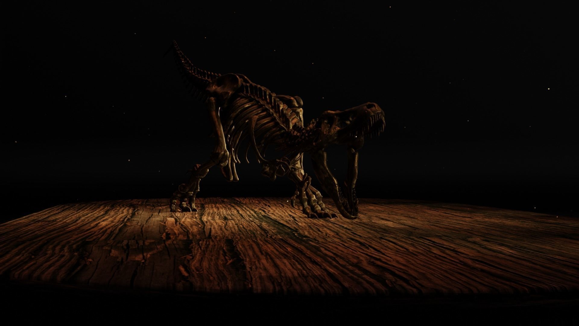 T-Rex Skeleton - Leo Burton 3D print model_3