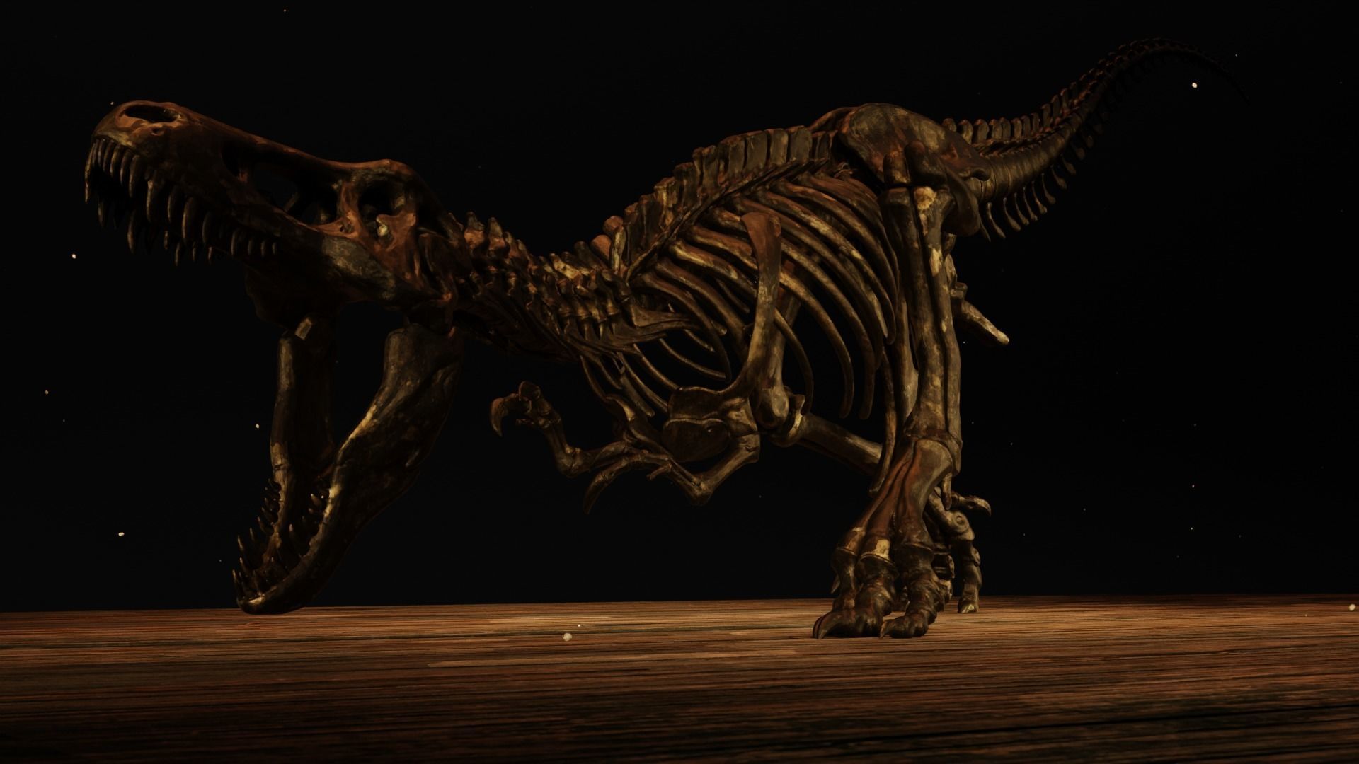 T-Rex Skeleton - Leo Burton 3D print model_4
