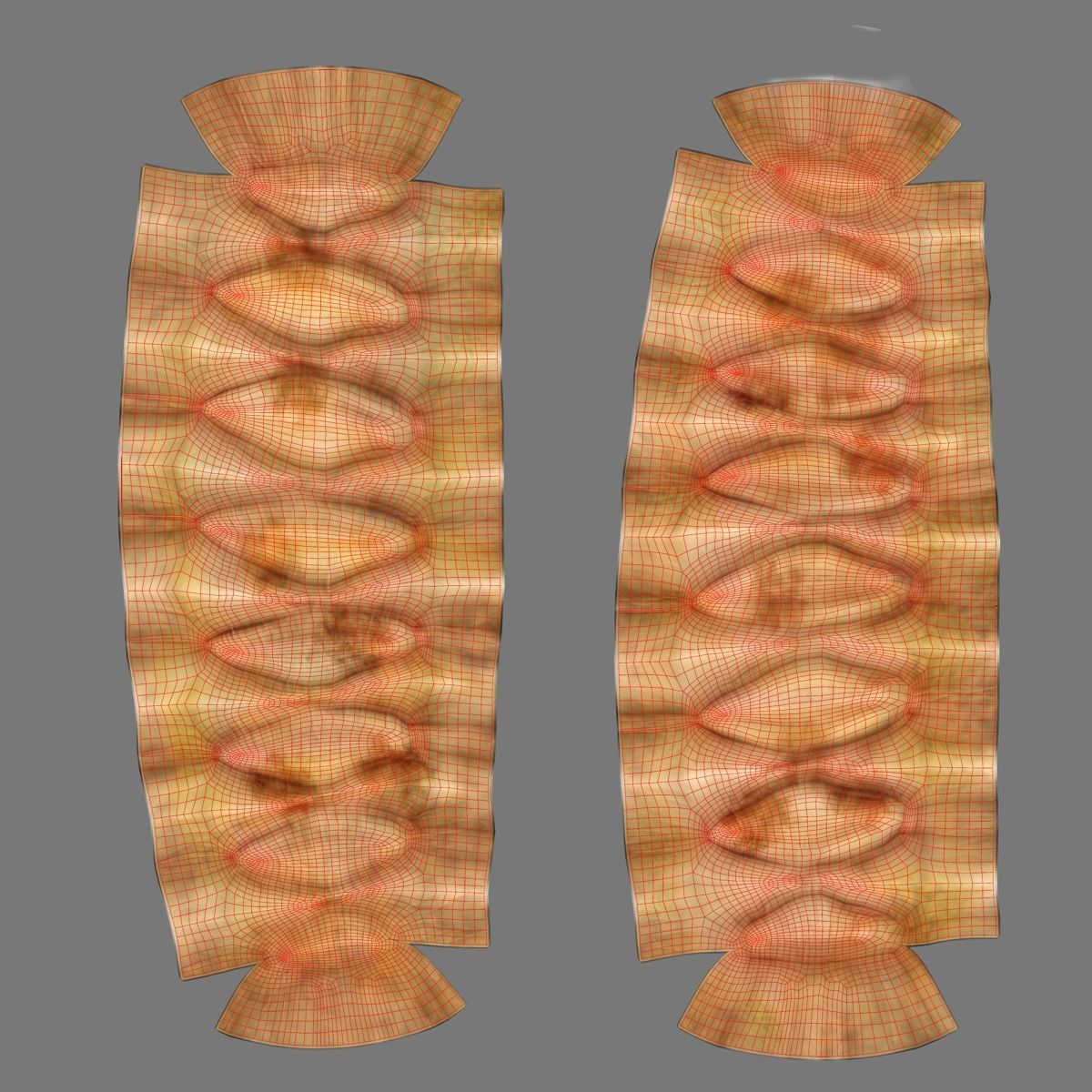 African Elephant Animated 3D model_16