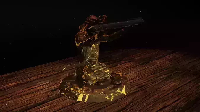 Samurai Pen Holder 3D print model