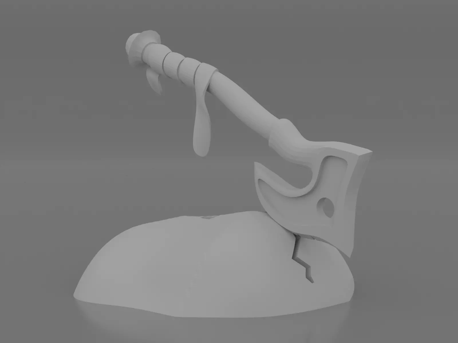 excaliburaxe axe Free 3D print model
