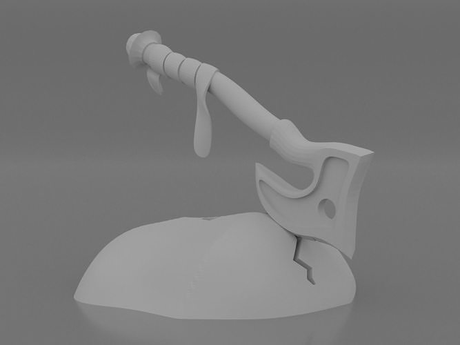 excaliburaxe axe Free 3D print model