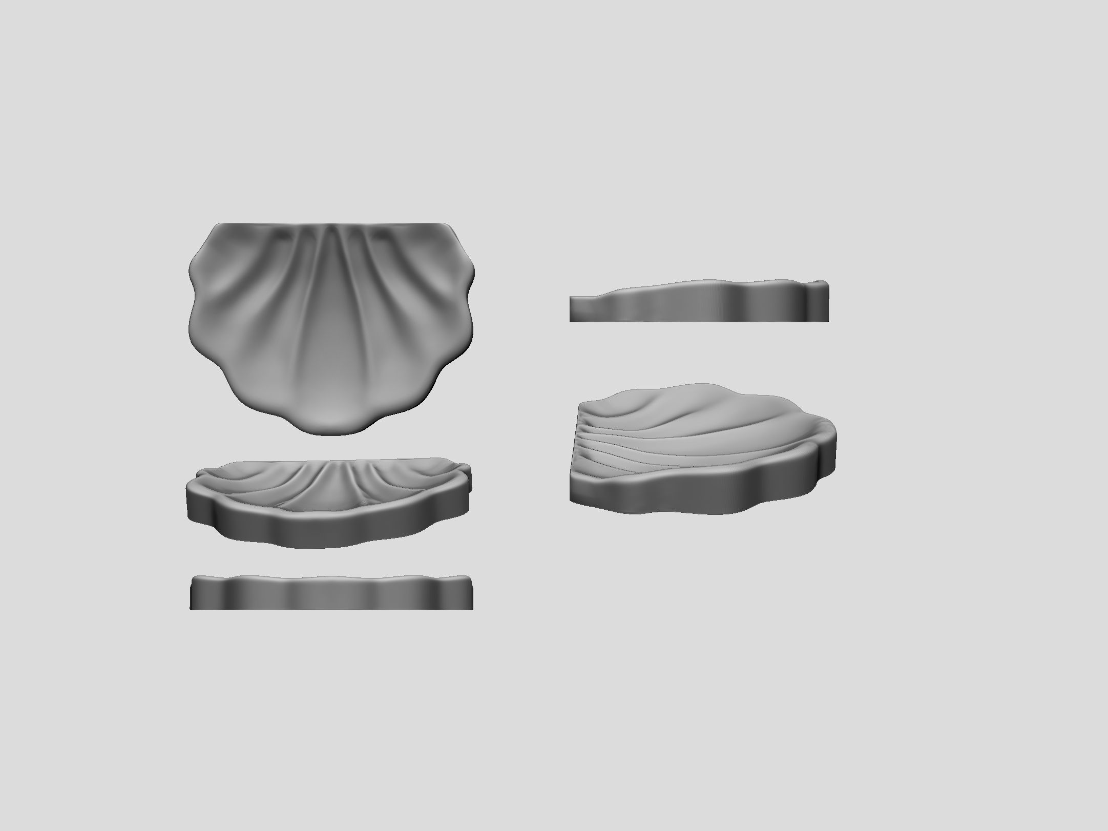 Classic Middle Eastern Fountain 3D print model_8