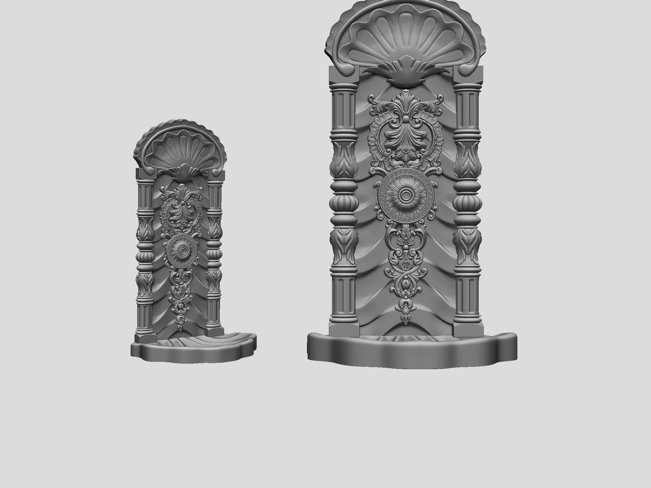 Classic Middle Eastern Fountain 3D print model_3