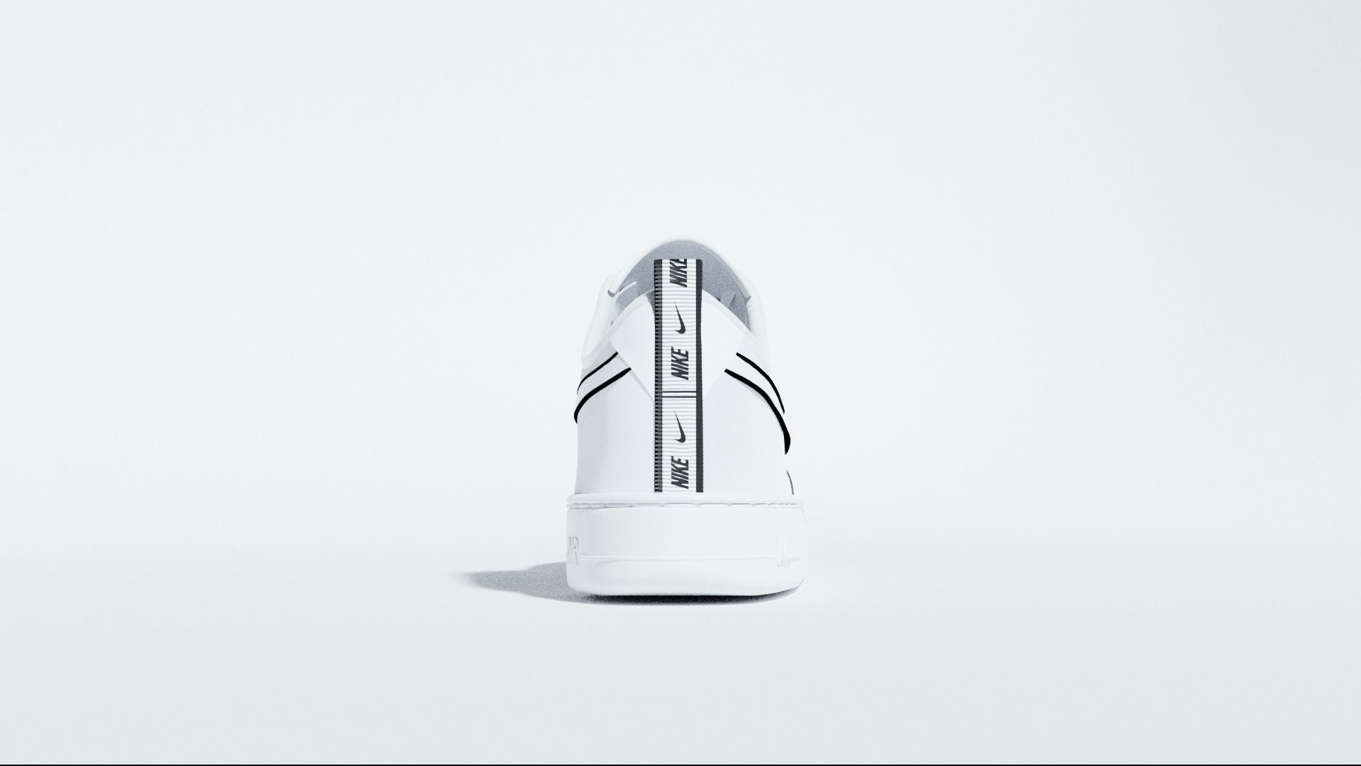 Nike Air Force 1 3D Model 3D model_3