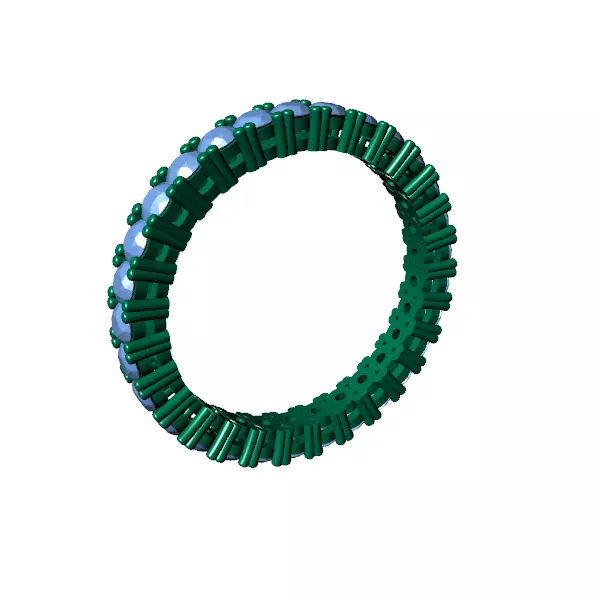 Eternity Ring 3D print model_0