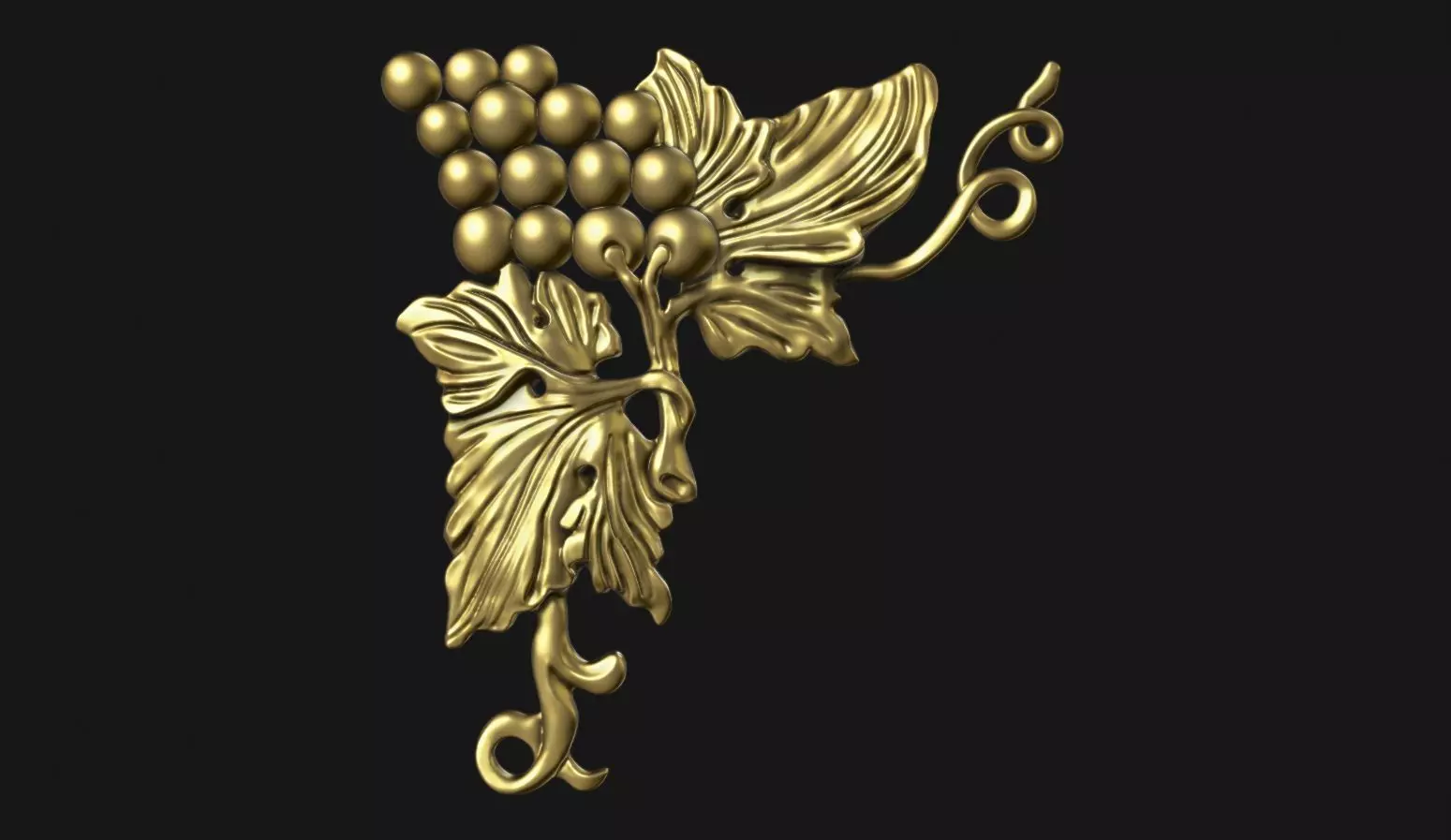 Bunch of Grapes 3D print model