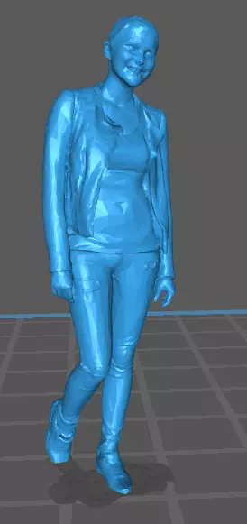 Mulher conversando Free 3D print model_0