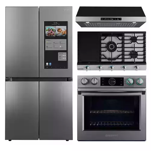 Samsung Appliance Collection 02 Low-poly 3D model