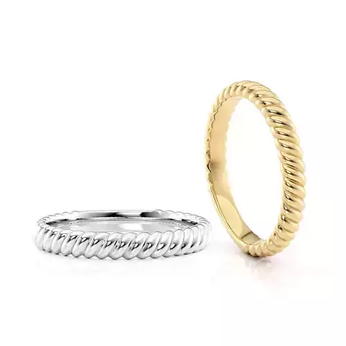 Band ring cable rope printable 3d model 3D print model