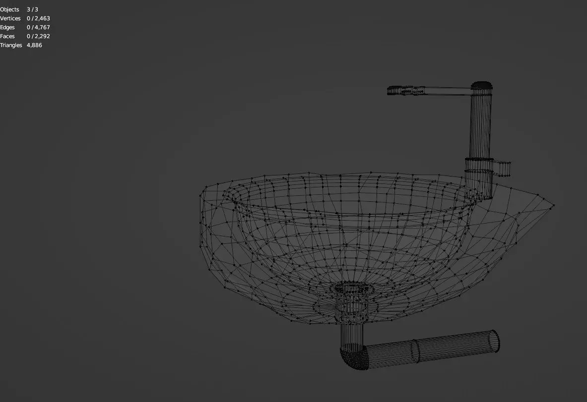 Stone sink Free 3D model