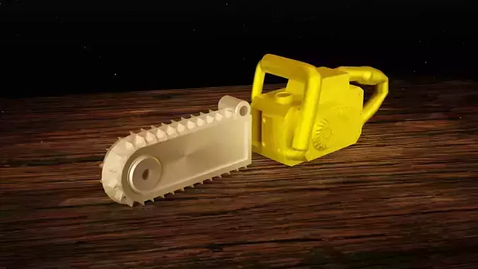 Chainsaw USB Stick 3D print model