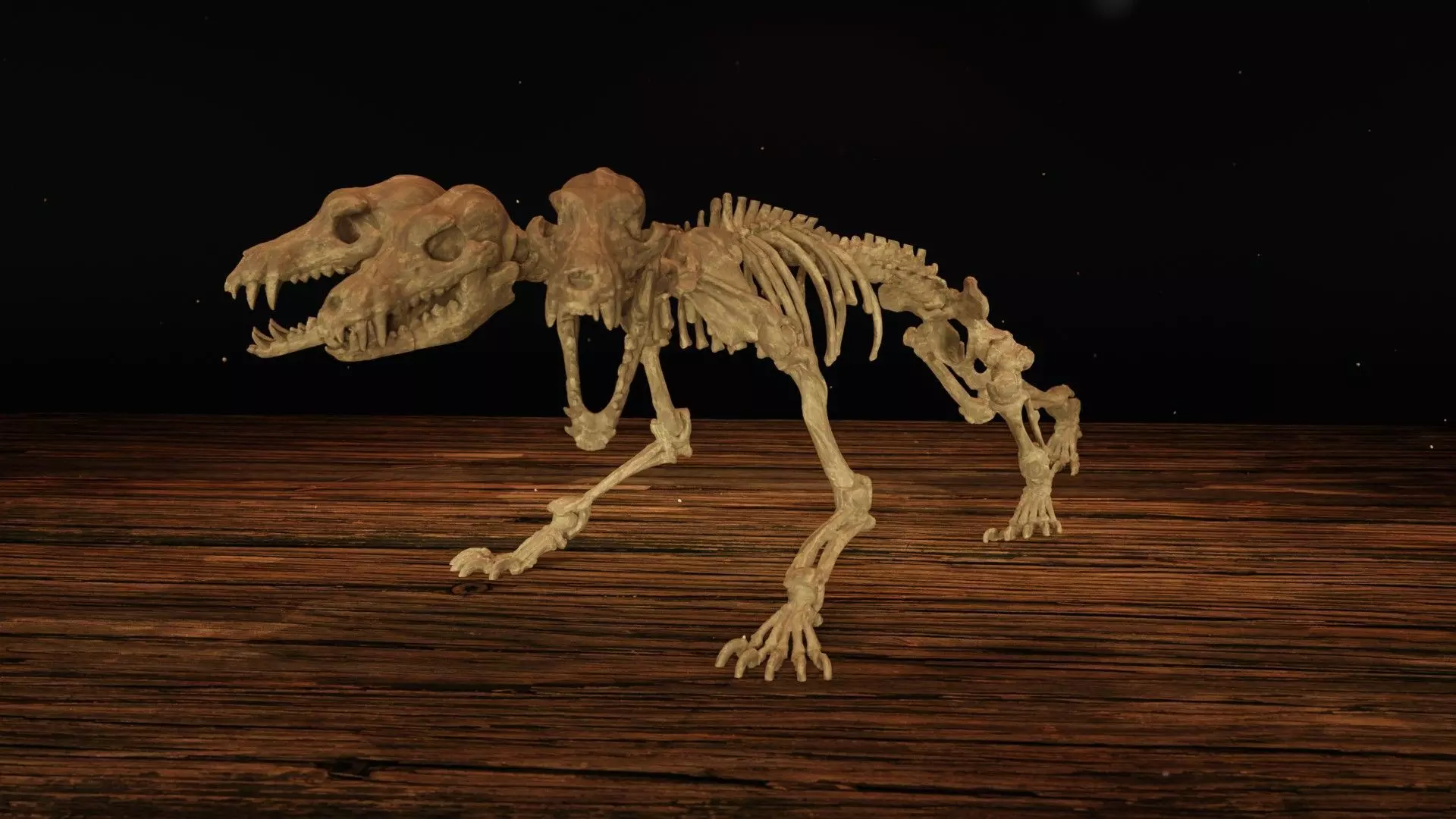 Cerberus Skeleton 3D print model_0
