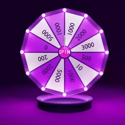 Wheel of Fortune Low-poly 3D model