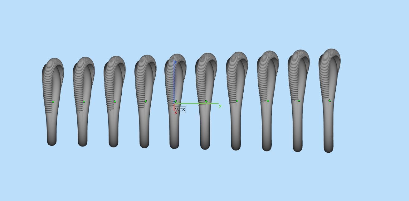 Band ring two stripes printable 3d model 3D print model_19