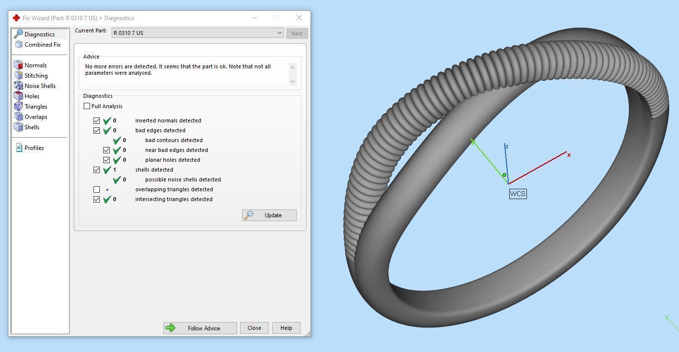 Band ring two stripes printable 3d model 3D print model_17
