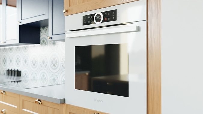 OVEN -  HBG 634BW1 MODEL3D 3D model