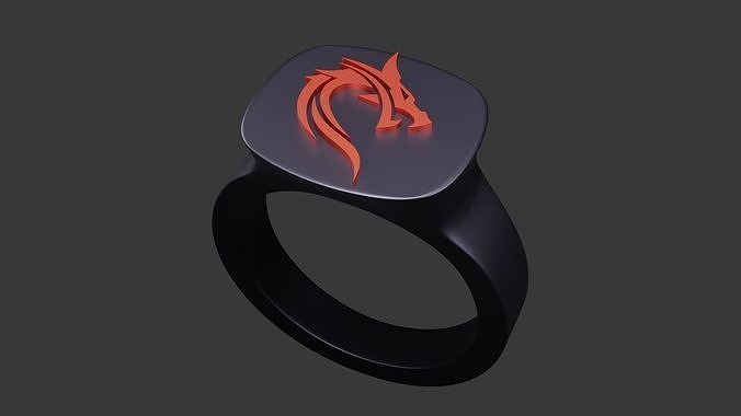 Concept low poly 16 unique rings pack 3D print model