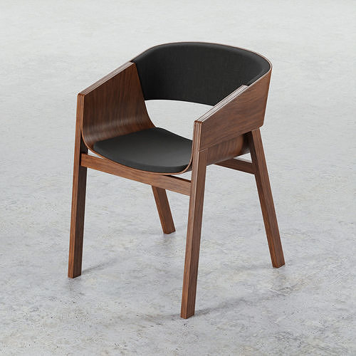 Merano Armchair 3D model