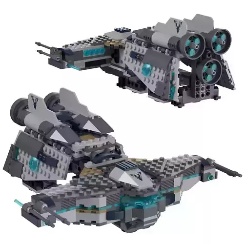 Lego - 75147 StarScavenger 3D model