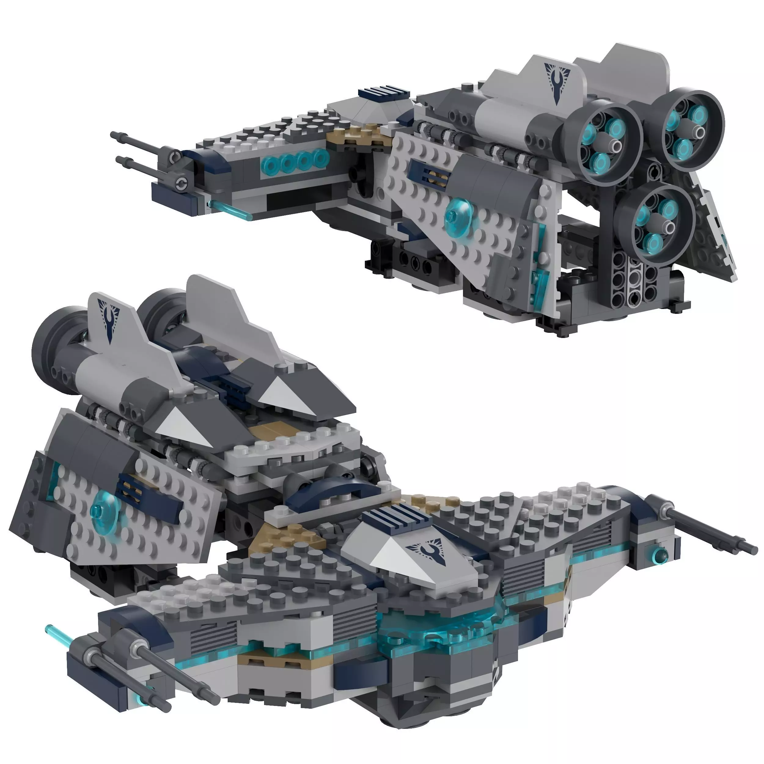 Lego - 75147 StarScavenger 3D model_0