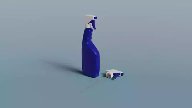 Spray Bottle 500ml Mold Assembly 3D Printer Model 3D print model Spray Bottle 500ml Mold Assembly 3D Printer Model 3D print model