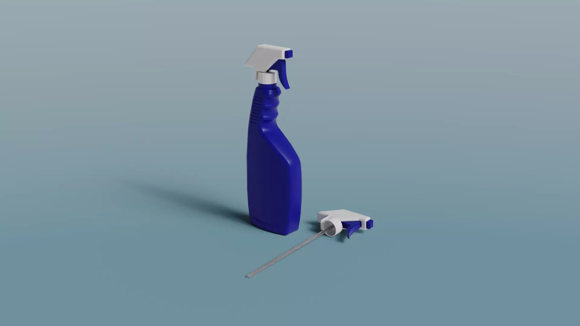 Spray Bottle 500ml Mold Assembly 3D Printer Model 3D print model_0