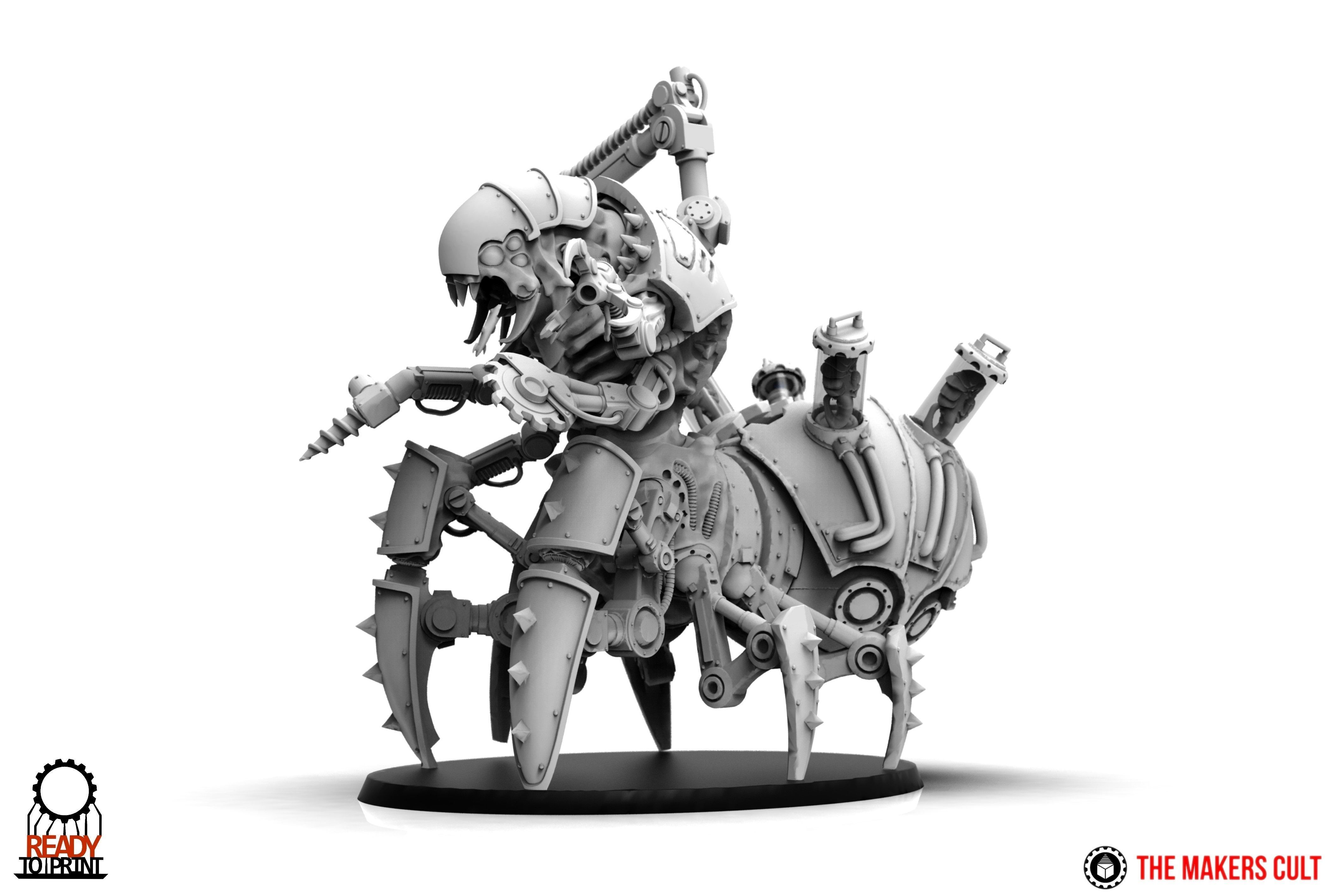 Iron Hive - Genetrix 3D print model_3