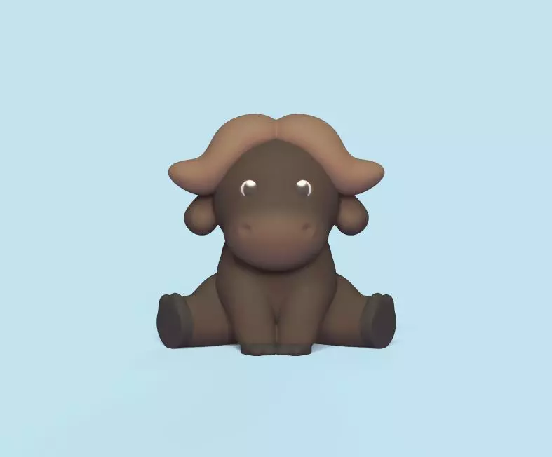 Little Buffalo 3D print model_0