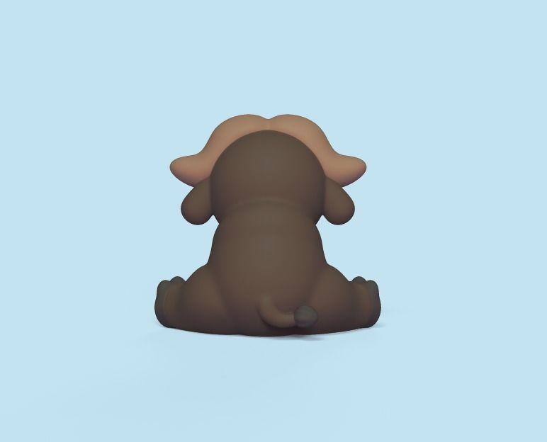 Little Buffalo 3D print model_3