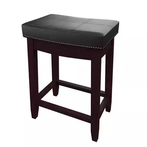 Black Sackler Bar and Counter Stool