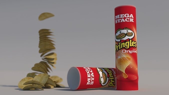 pringles red 3D model