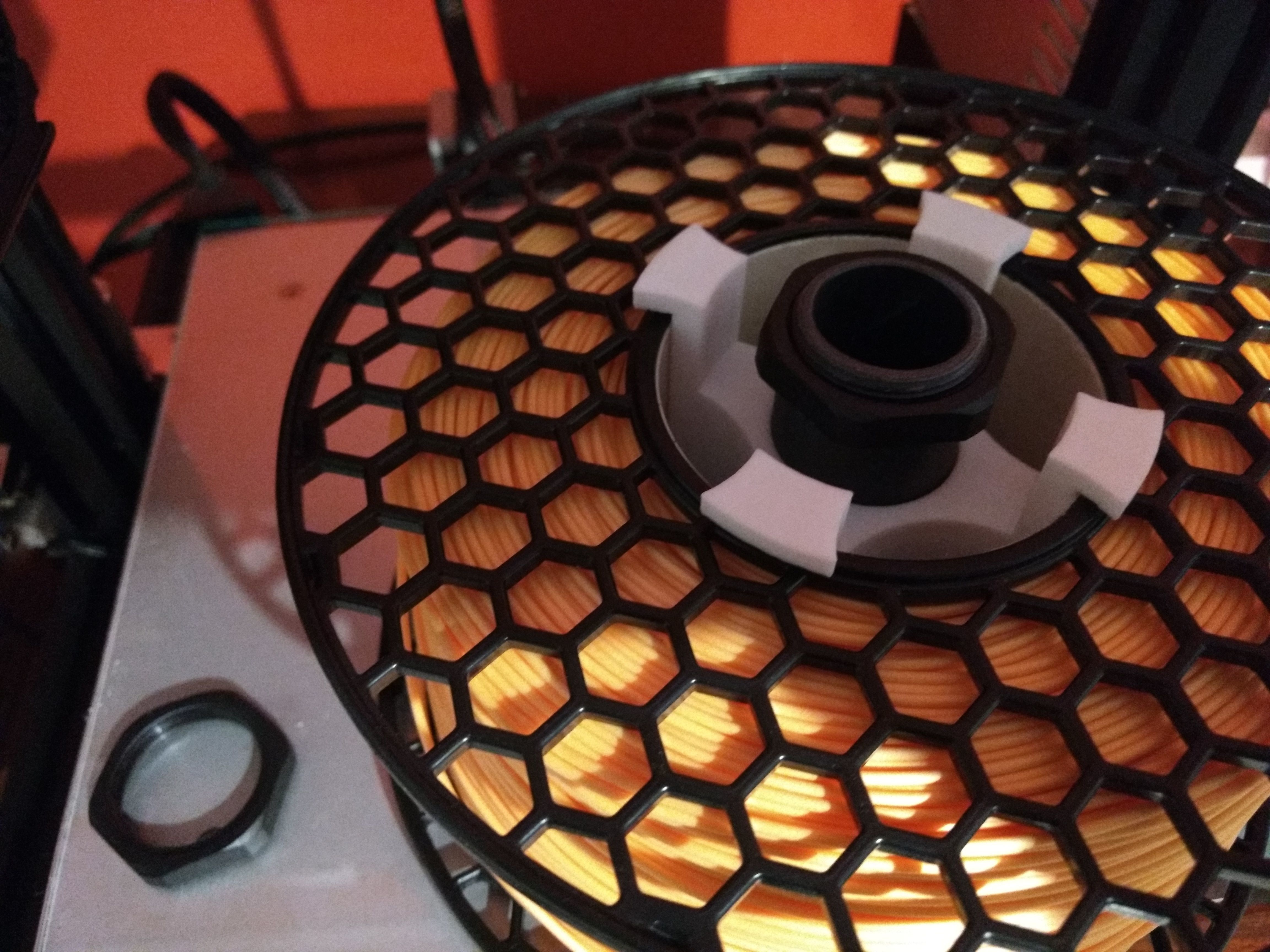 Roller Adapter - 3D print filament Free 3D print model_2