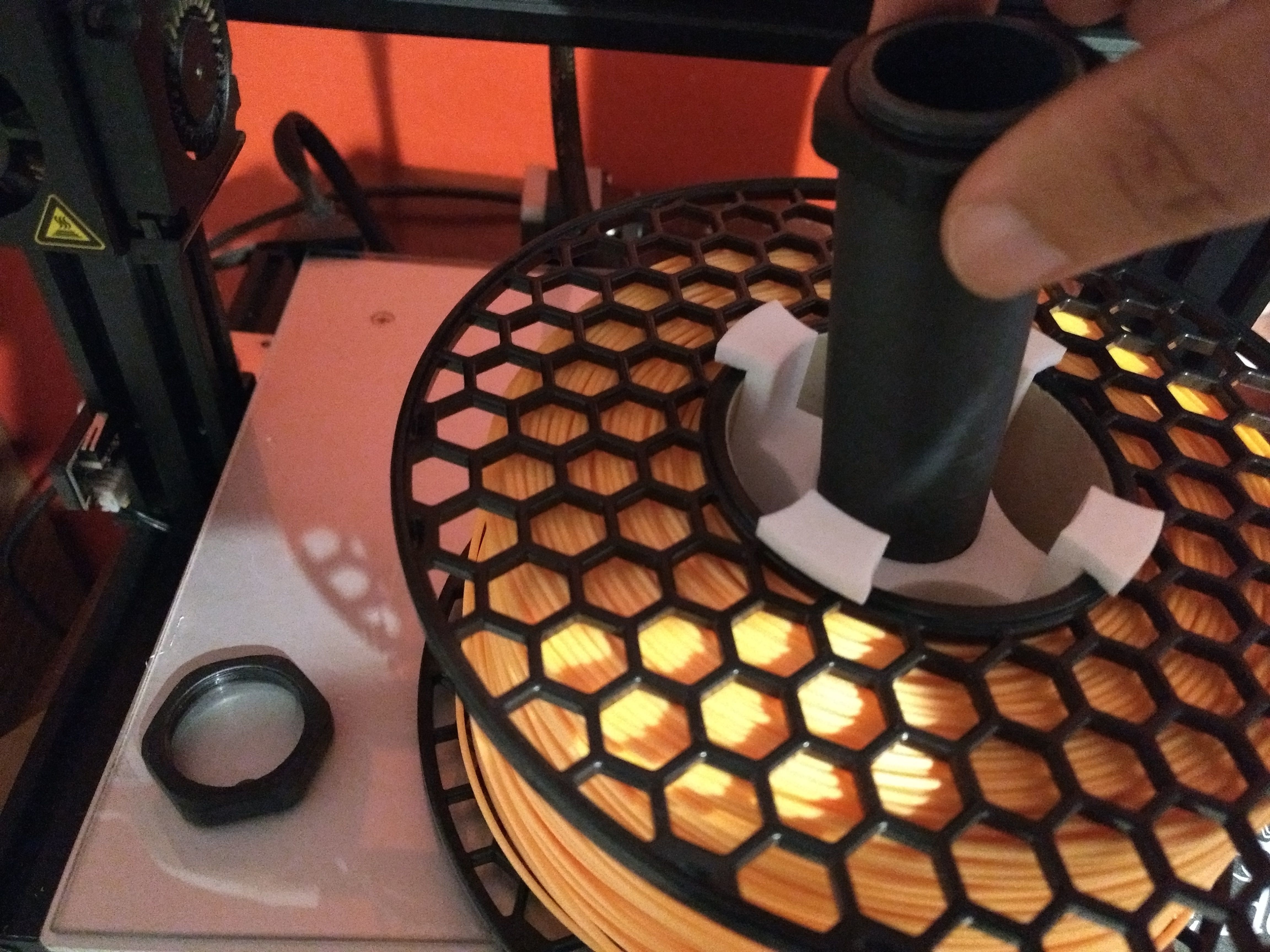 Roller Adapter - 3D print filament Free 3D print model_1