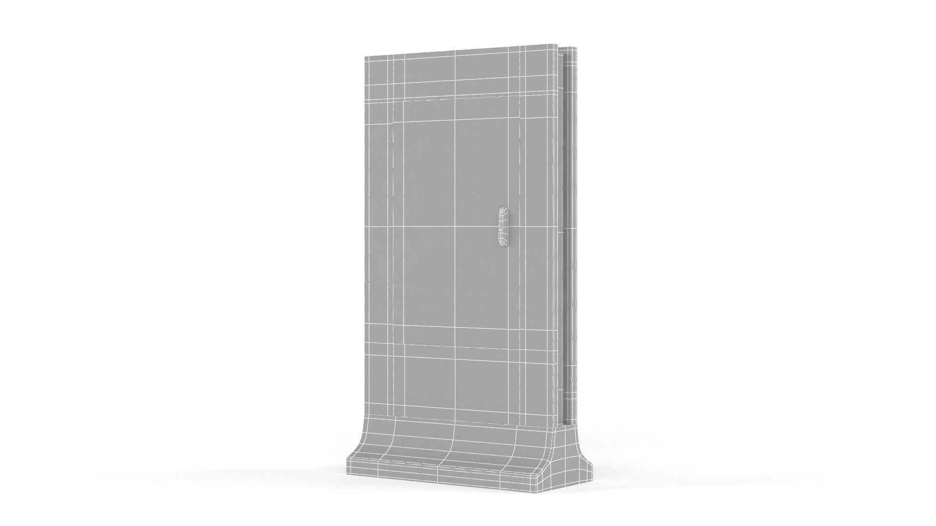 Information Kiosk 3D model_10