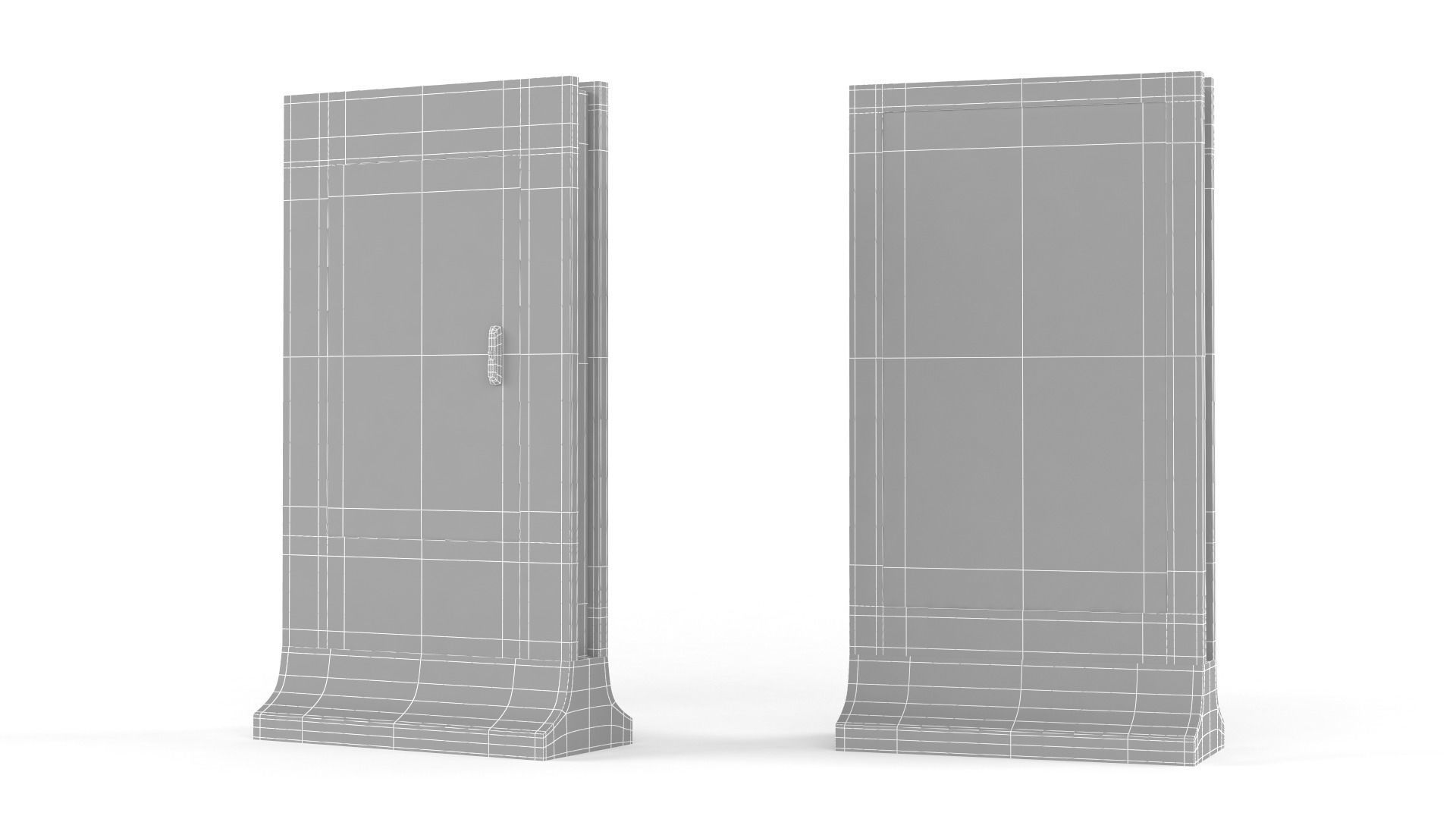 Information Kiosk 3D model_6