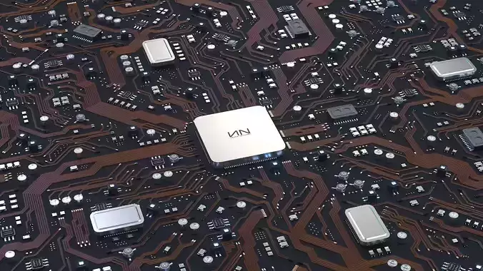 Sci-Fi Microchips asset  3D model