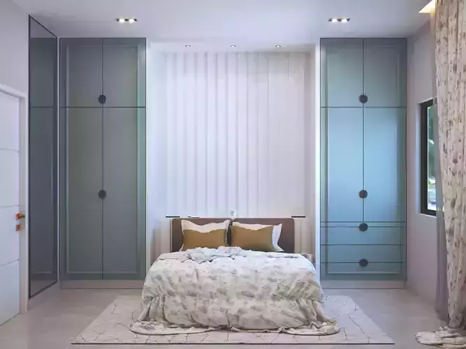 INTERIOR APARTMENT - LIVING-DINING-4 BEDROOMS-KITCHEN-FOYER