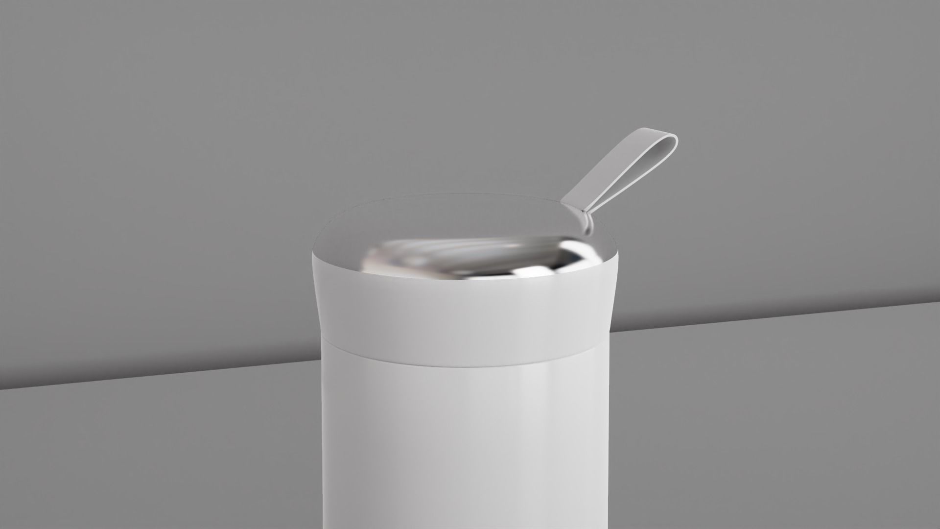 Thermo Water Bottle 400ml 3D model_1