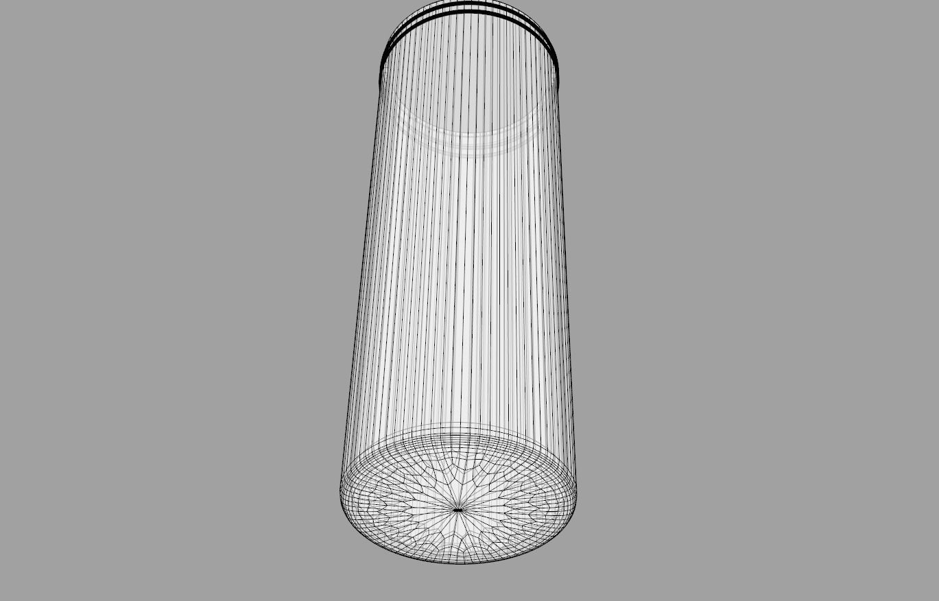 Thermo Water Bottle 400ml 3D model_10