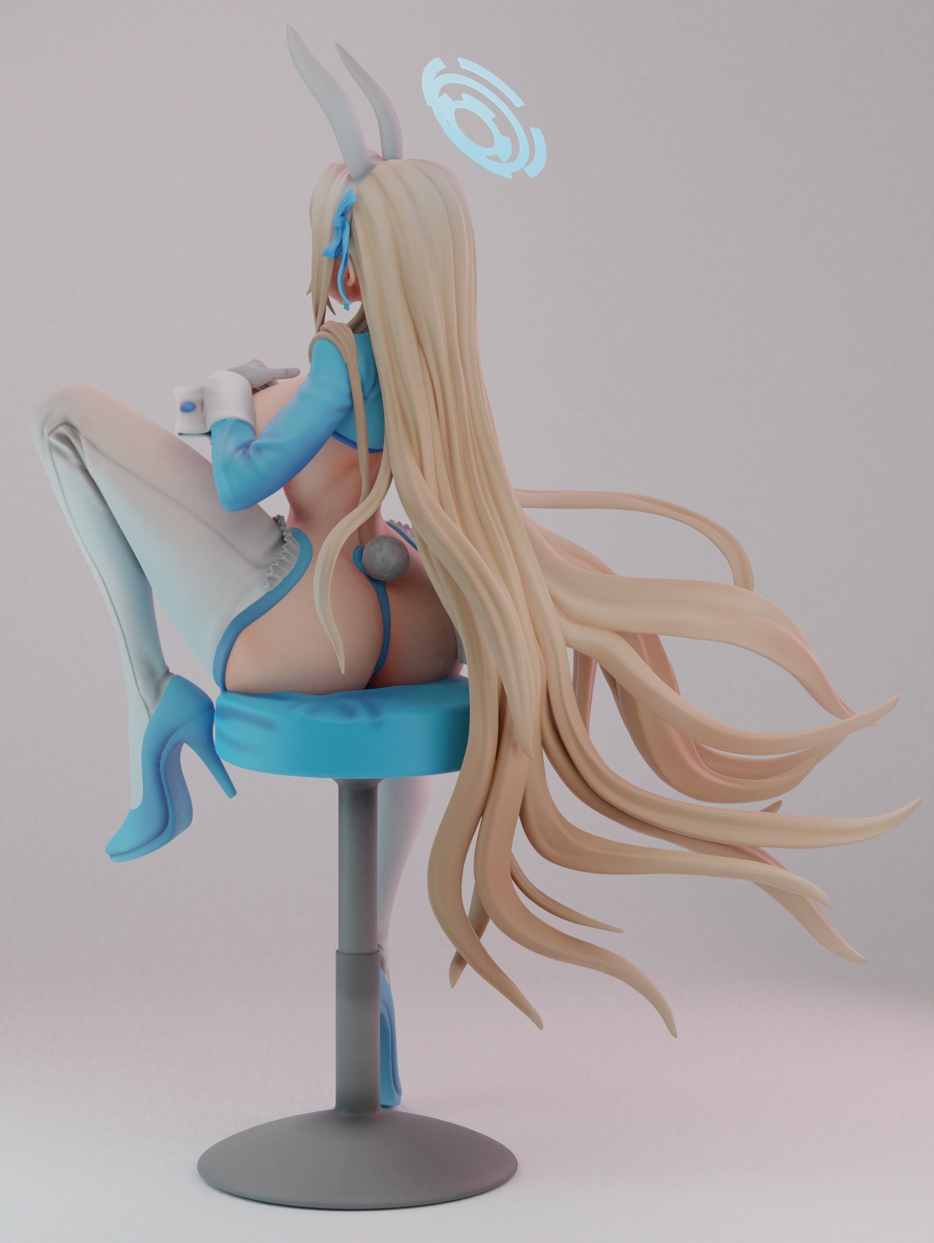 Blue Archive Asuna Bunny girl NSFW 3D print model_2