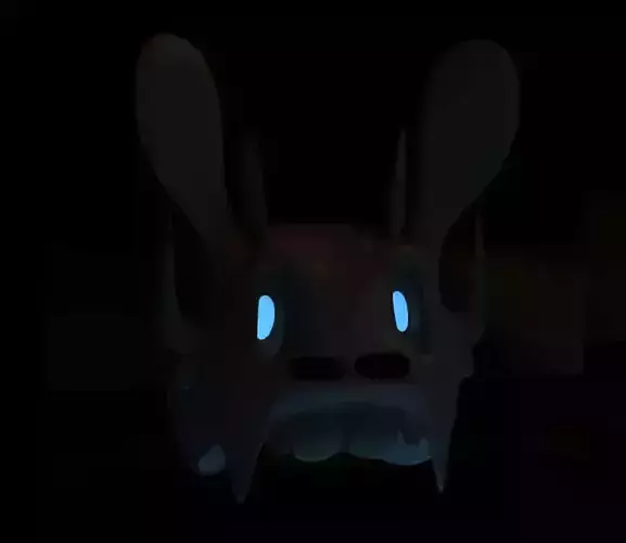 Rabbit Skull Character by Nokoko Art