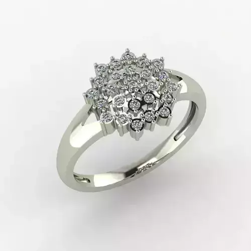snowflake ring 