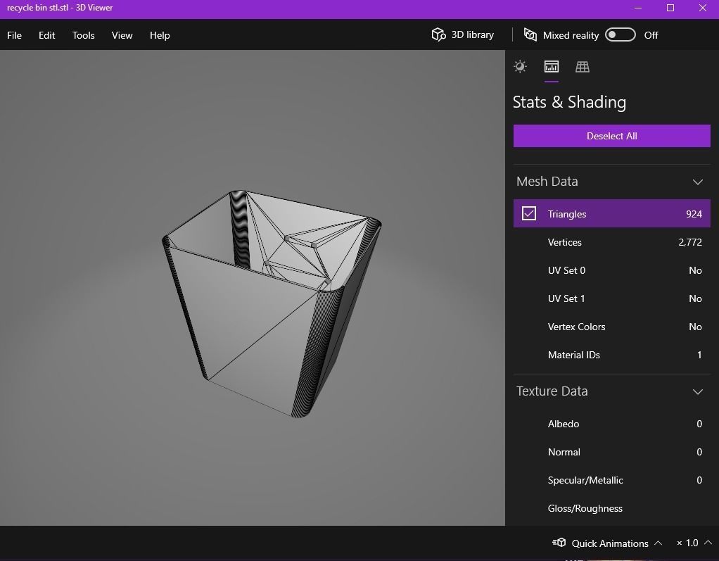 Recycle Bin container 3D print model_13