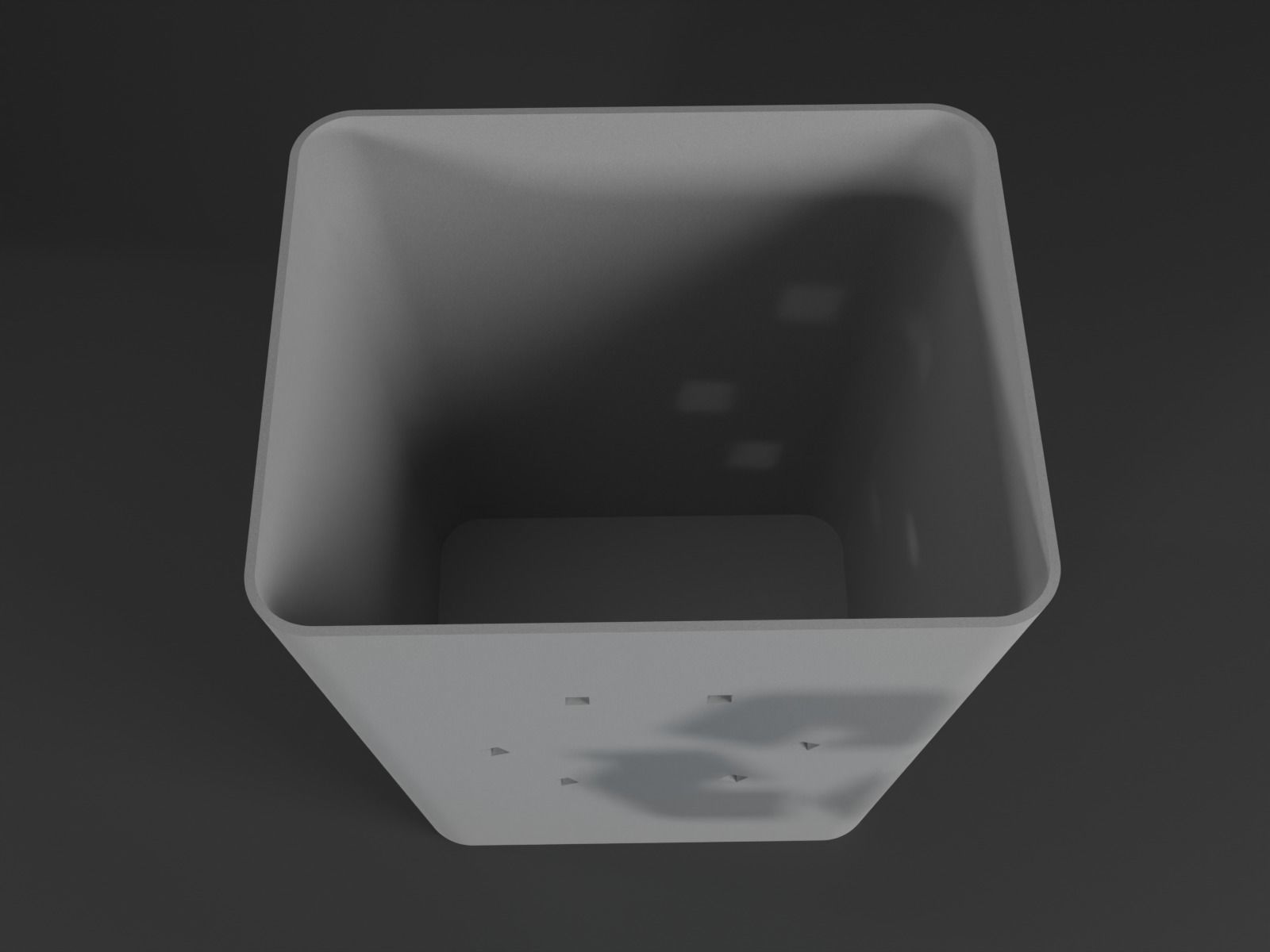 Recycle Bin container 3D print model_7