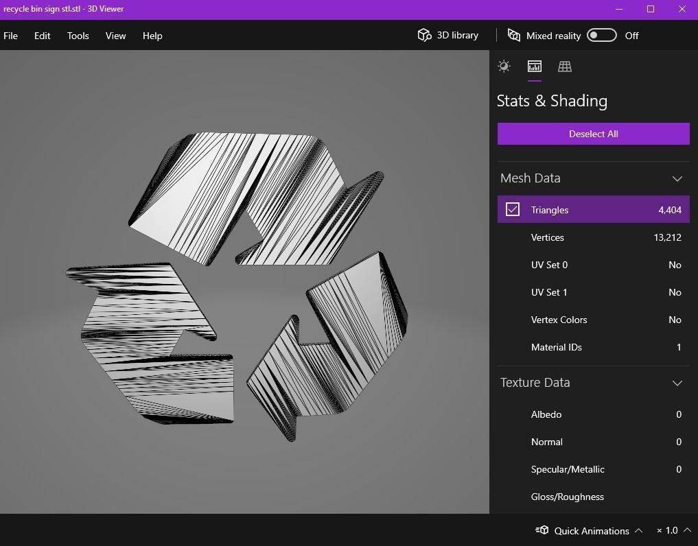 Recycle Bin container 3D print model_16