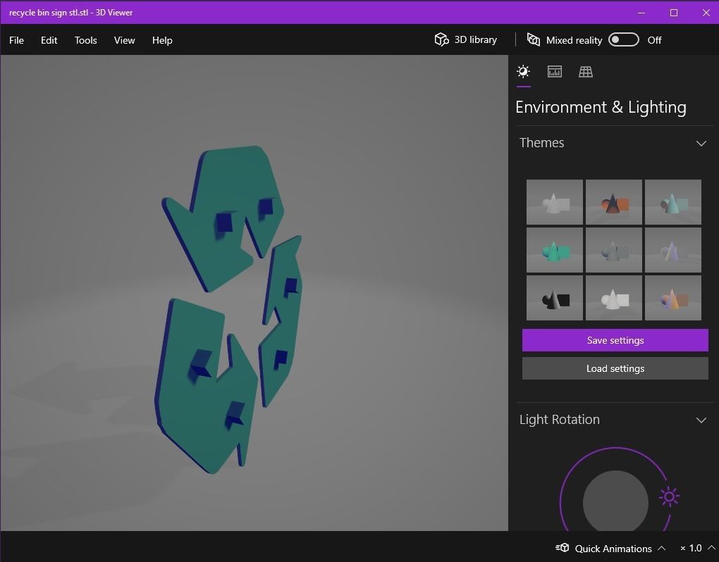 Recycle Bin container 3D print model_15